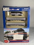 New Ray Railroad Scale Die Cast F40PH Amtrak Train Set. Fixed Price $59.99.