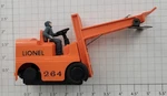 Lionel 264-50 Gauge Forklift With Driver. Fixed Price $45.00.