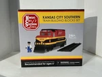 Kansas City Southern Lines Train Building Blocks Set First Gear 246 Pcs Railroad. Fixed Price $139.99.