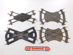 4X Lionel Etc Scale Crossing, 2ND Choice, For Clockwork-operated #CU332-1. Fixed Price $41.87.