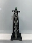 Original 1950'S Marx Scale 0446 Beacon Tower Used Nice Missing Light Rare Blk. Fixed Price $22.45.