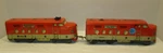 Marx 6000 Southern Pacific Double Engines Lot # 82. Fixed Price $50.00.