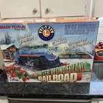 Lionel Guage 6-31941 Winter Wonderland Railroad Train Set W/track &transfromer. Fixed Price $269.00.