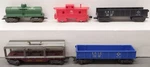 Marx Vintage O Gauge Freight Cars #51170,51170,51100,17858,2532. Fixed Price $69.99.