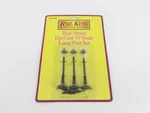 O Scale Mth Rail King 30-1078 Die-cast Main Street Lamp 3-PACK. Fixed Price $27.95.