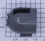 Lionel 3520-12 Gray Plastic Searchlight Housing. Fixed Price $5.00.