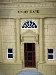 Gauge Mth 30-90223 Railtown City Bank W/coin Slot O0265. Fixed Price $68.38.