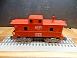 Marx O/O27 Gauge New York Central System Nyc 18326 Tuscan Red Cupula Caboose. Fixed Price $12.75.