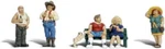 Woodland Scenics Full Figured Folks Gauge A2728 Figures 1/48 Bench Dog Heavy. Fixed Price $27.95.
