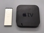 Apple Tv Model A1427 Hd 1080P Black W/ Remote - Works Great. Fixed Price $8.99.