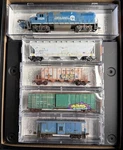 Scale Micro-trains Conrail Weathered Set Loco & 4 Cars 99301650 Mint. Fixed Price $349.95.