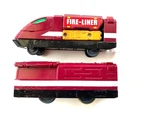 Tomica Tomy Hypercity Fire-liner 2-CAR Motorized Train, 2008 Tested. Fixed Price $24.99.