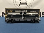 K-line Western Pacific Single Dome Tank Car K632-2171. Fixed Price $39.99.