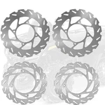 4PCS Front Rear Brake Discs Rotors For Arctic Wildcat 1000 Ho Gt 2011 2012. Fixed Price $81.99.