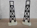 Mth Scale 0. Ref 30-9026. Model Feet For Signalling Bridge. En Metal. Fixed Price $35.01.