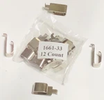 1661-33 New Contact (shoes) For Lionel & 027 Steam Loco, 12 Total. Fixed Price $7.95.