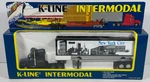 K-line Intermodal Semi Truck Trailer New York City Container Die Cast 1:48 Nib. Fixed Price $34.95.