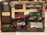 Eztec Train Set Christmas Holidays Denver & Rio Grande Gauge Battery Operated. Fixed Price $87.00.