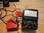 Vtg Lionel Type 4851 Trainmaster Toy Transformer Red - Tested. Fixed Price $25.00.
