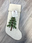 My Texas House Henry Christmas Stocking Embroidered Tree Design New W/tags. Fixed Price $22.99.