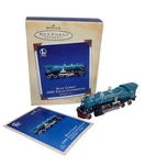 Vtg 2002 Hallmark Keepsake Ornament Lionel Blue Comet 400E Steam Locomotive C330. Fixed Price $7.95.