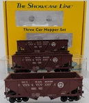 S-helper 01226 Scale Pennsylvania Rr Hopper Car Set Of 3 Ex/box. Fixed Price $99.99.
