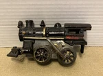 Antique Hafner Cast Iron Wind-up Clockwork Gauge Train Locomotive Engine Works. Fixed Price $49.99.