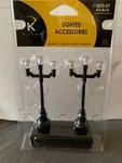 K-line Lionel Lighted Ball Street Lamps O/O27 Gauge K-010511 Nib 2PK. Fixed Price $22.00.