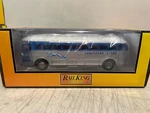 Mth Rail King 30-50018 Greyhound Boston Die-cast Bus Nib. Fixed Price $55.00.
