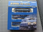 Tomix 98388 Jr EF66 Blue Train Electric Locomotive 3-CAR Set Scale. Fixed Price $69.00.