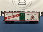 K-line Anheuser Busch Beer #3601 Wood-sided Classic Reefer Car K642-5604 No Box. Fixed Price $39.99.