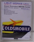 Works Miller Engineering #88-2801 Oldsmobile Lighted Billboard New Pkg. Fixed Price $39.99.