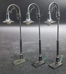 Lionel 6-2171 & 0-27 Gooseneck Street Lamps Set Of 3. Fixed Price $14.99.