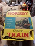 Hornby *train #20 Goods Set The Box Wind-up W/key!. Fixed Price $74.00.