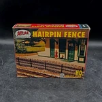 Atlas 774 Ho Scale Hairpin Fence Building Kit New Box. Fixed Price $8.00.