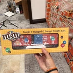 Mth M&m's Blinking Light Box Car Gauge Multicolor 30-74598 Advertising. Fixed Price $75.00.