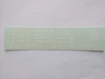 Dm Custom Decals Ho Scale Danville & Jeremy Ry Co. 1982 Ts. Fixed Price $9.99.