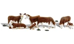 Woodland Scenics A2767 Scale Figures - Herford Cows. Fixed Price $25.99.