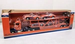 Lionelville Auto Transport Truck Trailer W/4 Corvette Cars RMT-46402 New!. Fixed Price $59.95.