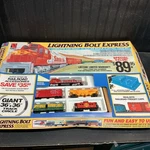 Life Like Trains Ho Lightning Bolt Express Santa 4 Car Set New The Box. Fixed Price $140.25.