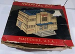 1950S Boxed Plasticville Hospital Kit HS-6 W/ Various Accessories. Fixed Price $40.49.
