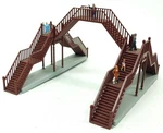 Used Mth 30-9053 Pedestrian Crosswalk (no Box). Fixed Price $71.09.