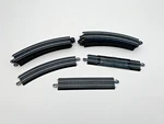 Bachmann Bnsf Rail Chief Ho Scale Track, 12 Curved, Straight & Plug In. Fixed Price $68.60.