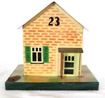 AC4280: Vintage Kibri Gauge Small Warden House No. 23. Fixed Price $95.26.