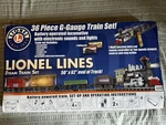 Lionel G-gauge 36 Piece Steam Train Starter Set Digital Control Locomotive. Fixed Price $94.97.