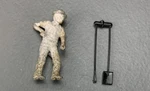 Scale Grandt Line 3098 Track Worker Figure Unpainted O1789 Lz. Fixed Price $5.98.