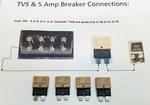 (4) Lionel Post War Transformer Circuit Protection 5 Amp Auto-reset Breaker Zw. Fixed Price $24.00.