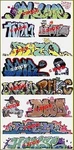 Blair-line Graffiti Decals Mega Set #10 (11) Ho Scale Model Railroad. Fixed Price $5.76.