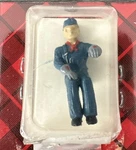 Campbell Scale Models By Weston Figure #1301 Fireman ON3, ON30, ON2 Nip. Fixed Price $14.99.