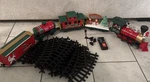 Eztec North Pole Express Train Set Christmas Wireless Remote Musical Model 37185. Fixed Price $30.00.